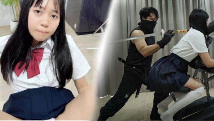 Asian Teen Gets Rough Ninja Massage Homemade Uncensored