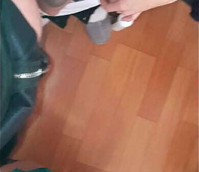 Three teachers mini skirts masturbate after work