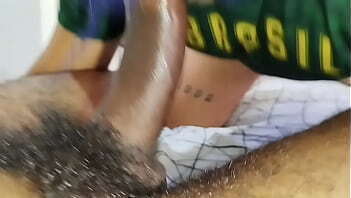 Kliente fiel voltou querendo mais pica leite. Botei gemer gostoso gozei portinha enfiei. Completo Premium