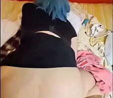 Siendo culeada rico en cuatro patas mientras pido m&aacute_s verga