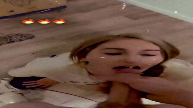 SouthernEmily teen swallows huge facial