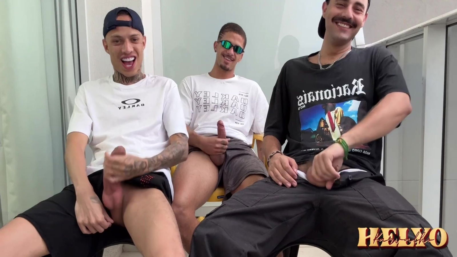 Namorado Trouxe Parceiro Folgado Dele, Acabamos Fazendo Festinha With Antenor Sorbara, Helyo Carvalho Luciano Rabello