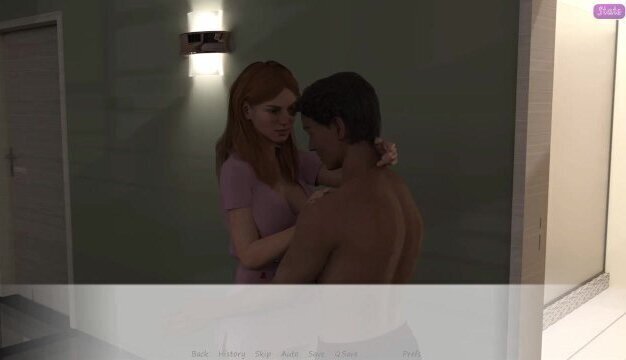 Stepbrother's Wife When John spanked Jennifer, kissed lips