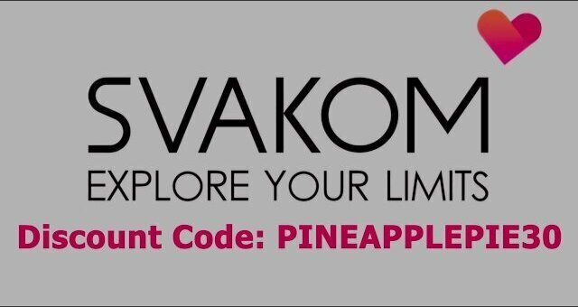 Svakom Alex Review. Discount Code PINEAPPLEPIE30