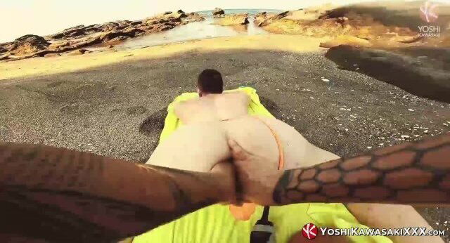 YOSHIKAWASAKIXXX Yoshi Kawasaki Stretches Axel Abysse Hole