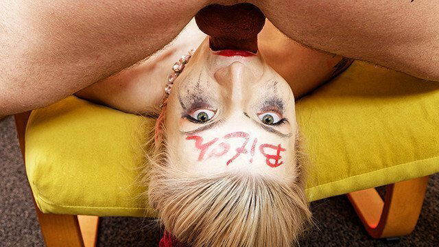 crazy bitch extreme face fucked