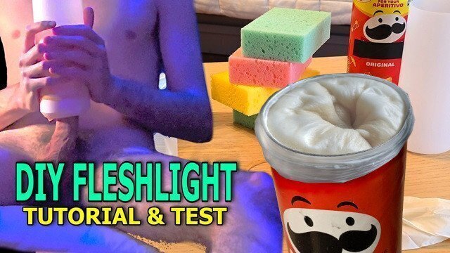 Pocket Pussy Tutorial Sponges Method Super Easy Ultra Realistic Homemade Fleshlight