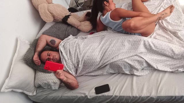 masturbate front horny stepdad make video.