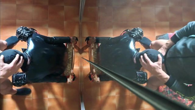 Milf chairtied fuck face minutes until mouth