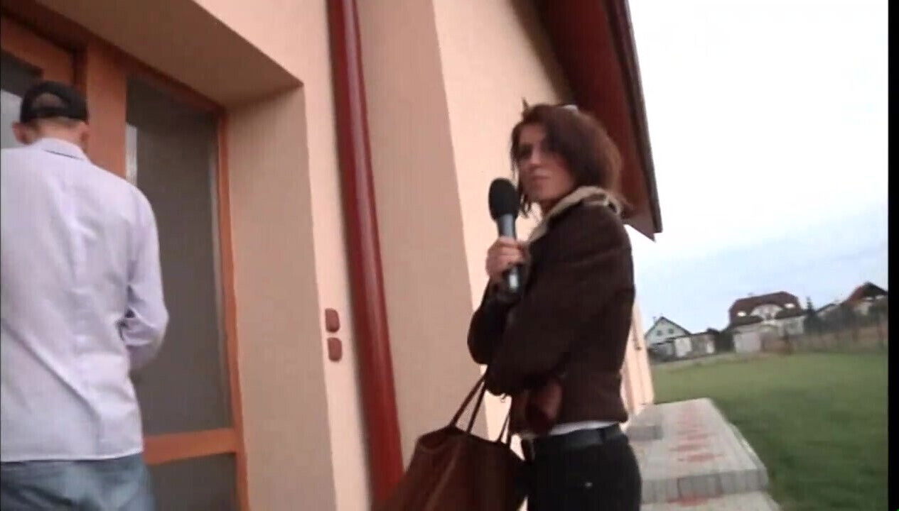 German Brunette with Natural Gets Fucked