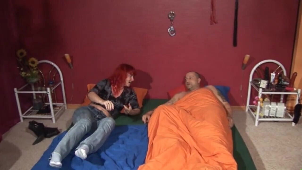 Depraved Redhead Housewife Gets Fucked Husband's Hard