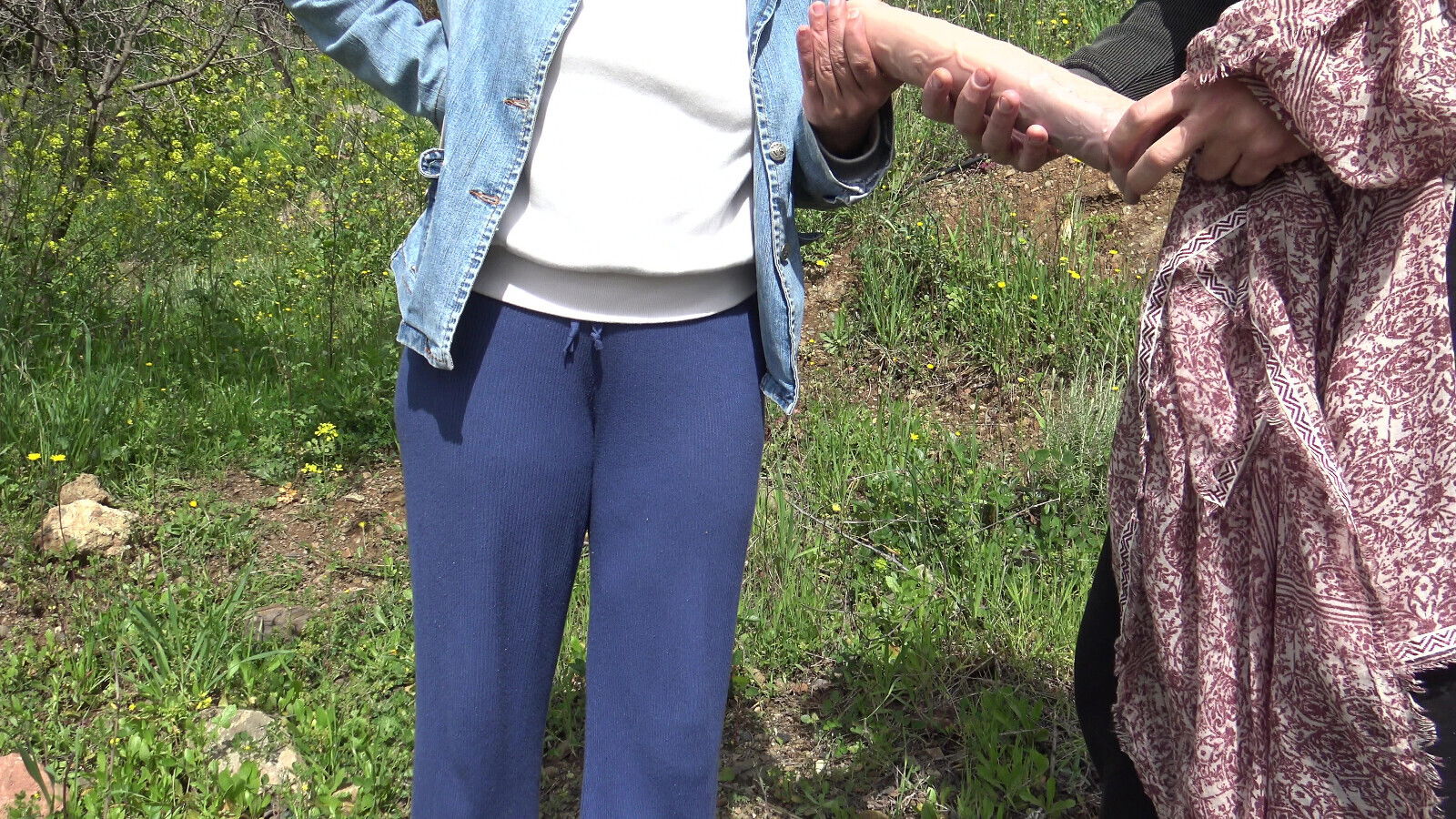 This american woman CRAZY buys dirty used dildo black market Muslim country