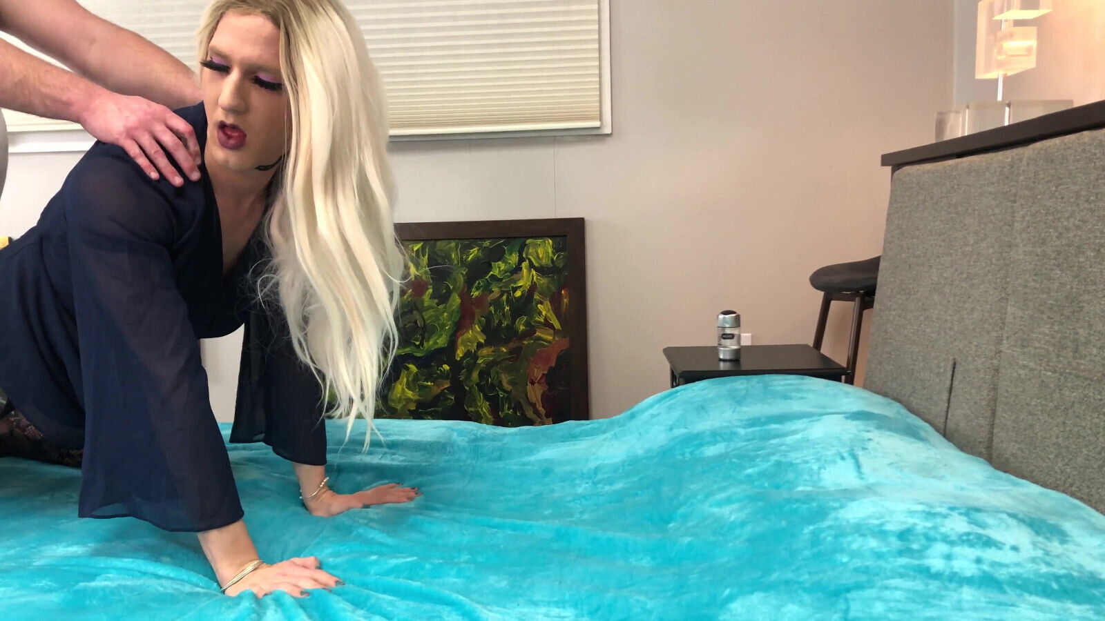 Super Sexy Blonde Crossdresser Bailey Wilde Fucked Compilation