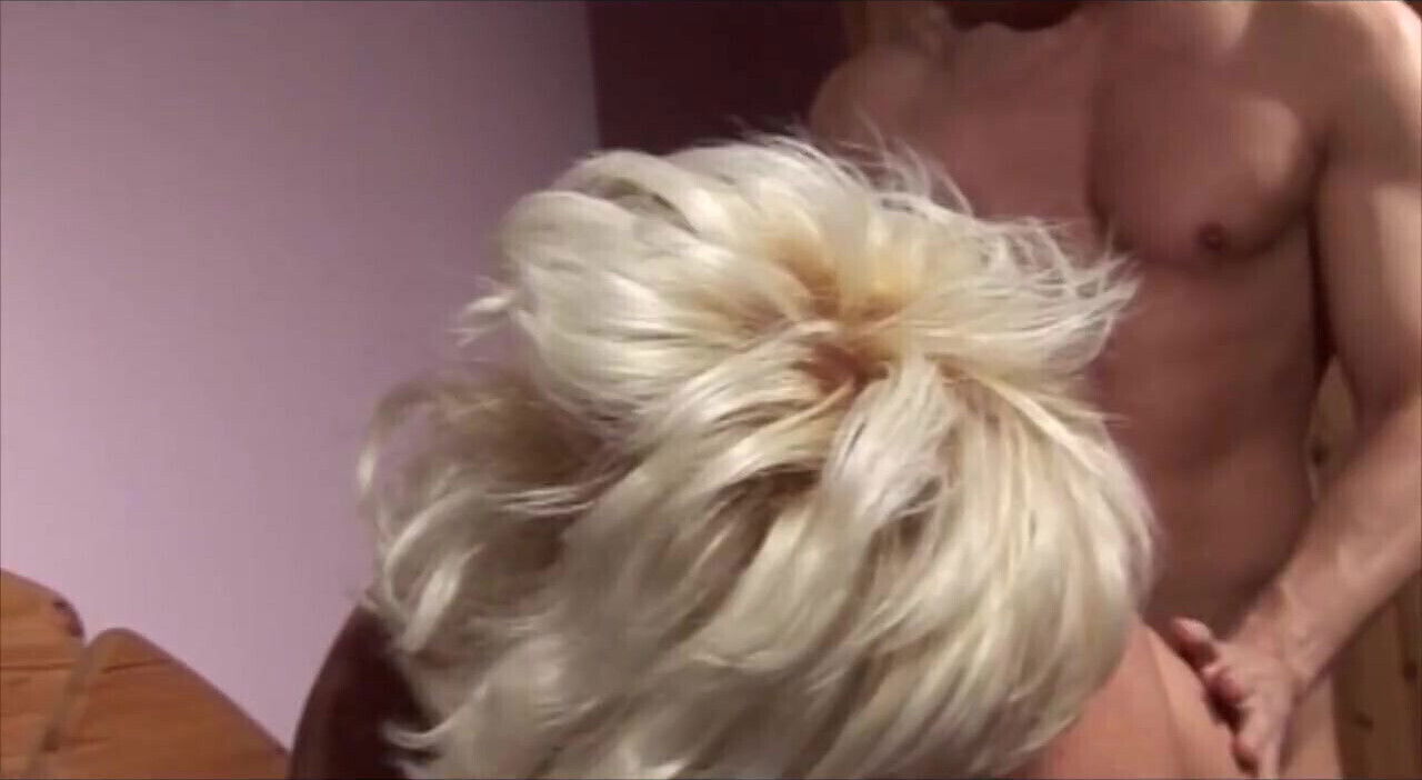 Mature woman loves young mouth