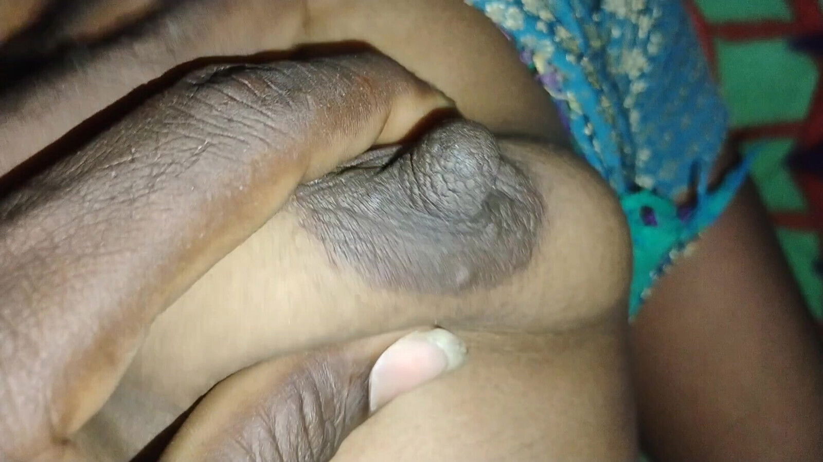 Sexy navel Pussy funking boobs pressing