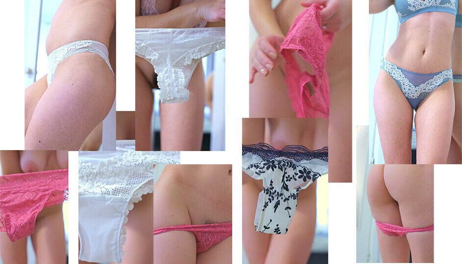 Panties Haul: Try-On Compilation Amateur Vibes, Natural!