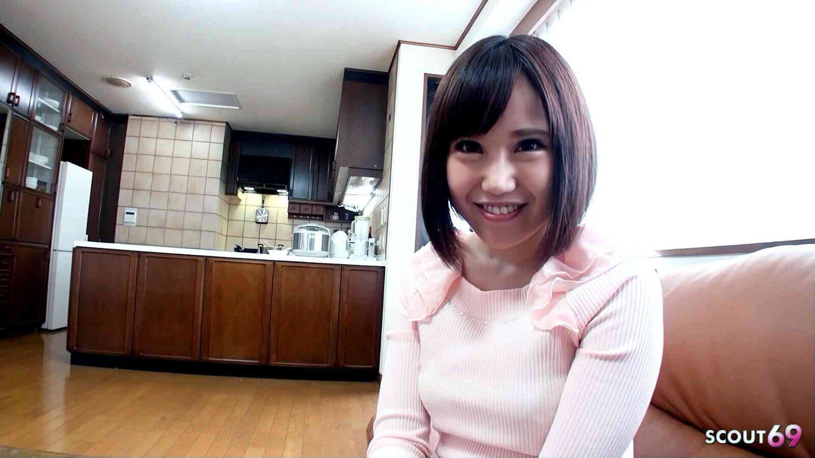 Petite Asian Step-Sister seduce First Time Suck taste Sperm Step-Brother when home alone