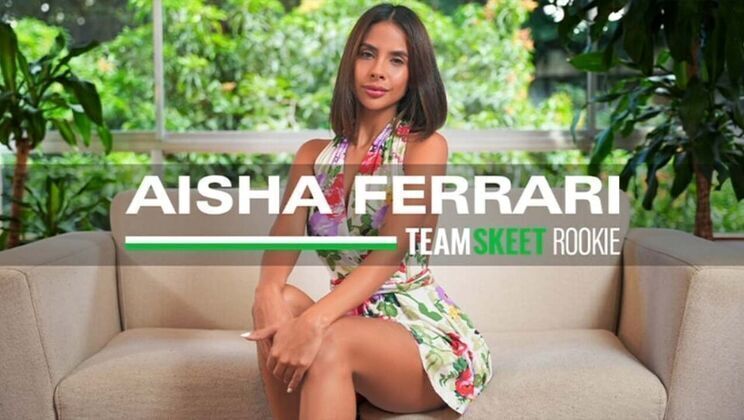 Caribbean Teen Aisha Ferrari Goes Wild Camera Blowjob Rough