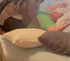 Homemade Amateur Ebony next door neighbor came to fuck