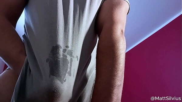 Cums through Shirt after edging Dick *Wet Sounds, Whimpering*