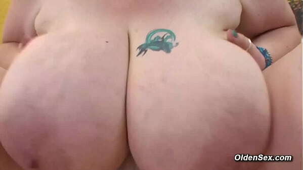 Huge MILF face fucked cummed