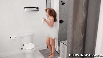 Ebony stepdaughter throated stepdad