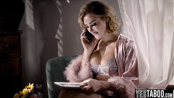 convinces busty MILF invite bestie threesome