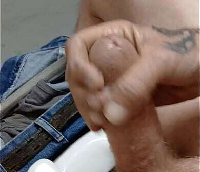 Quietly oozing public bathroom