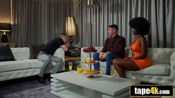 Tricking Swinger Couple Into Having with Stunning Ebony Wife Only