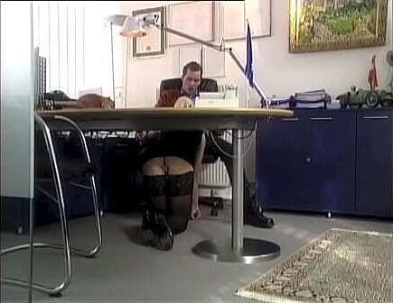 picked fucking secretary desk