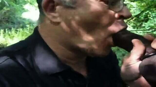 Sucking Black Outdoors