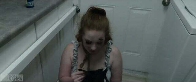 Degraded redhead Siren slurps from filthy boot