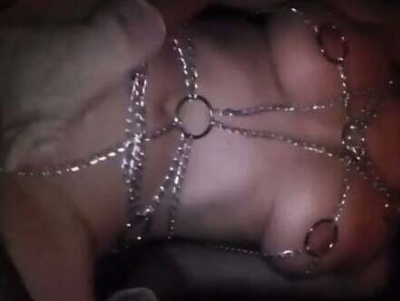 Double Dildo with Amateur Girlfriend