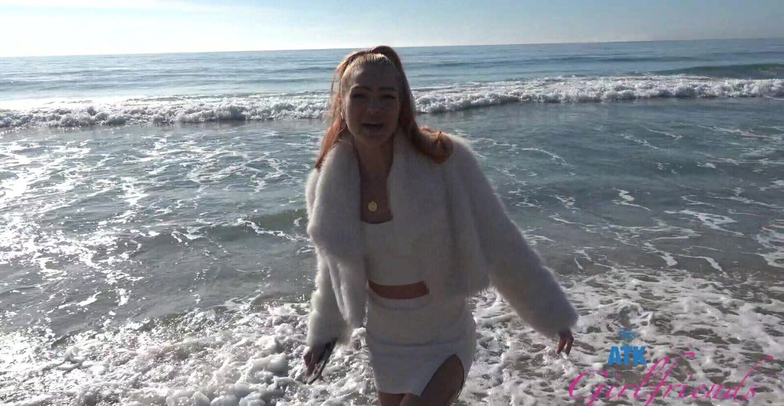 Redhead Little Dragon with natural moans while being fucked