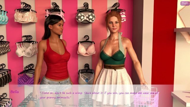 stepbrother wife Bella Jennifer wore swimsuits showed John-highlight