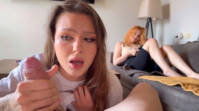 POV: Stepsister’s friend lost mouth cards. mouth