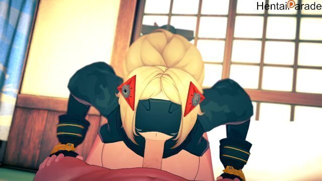 TRIGGER Deepthroat BLOWJOB Hentai ZENLESS ZONE ZERO Uncensored