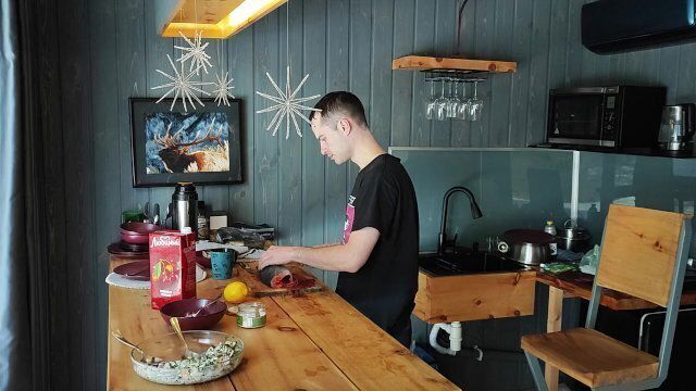 Горбуша гриль