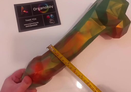 Organotoy Artistic dildo Geometrix size Giant Organotoy.de