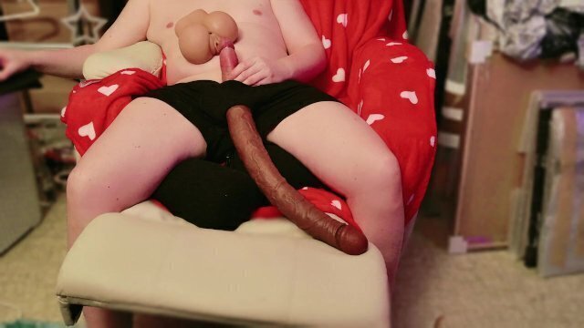 taking tight Silicone Pussy little ride Riding Daddies Pole