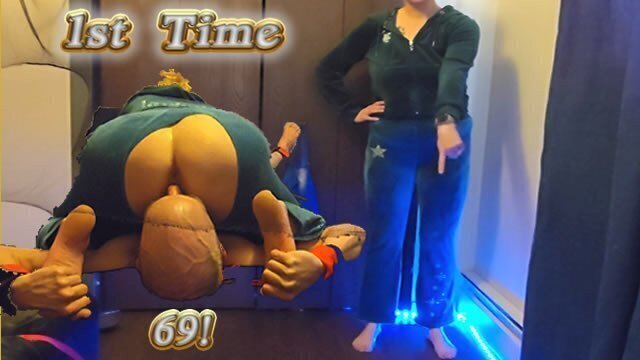 (First Time 69!) Good Submissive Beg! Femdom Playboy Velour Tracksuit