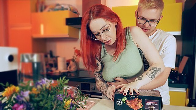 Fast fuck kitchen with