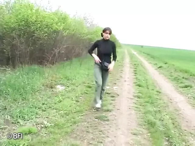 Sexy girls fucked covered with piss outdoors