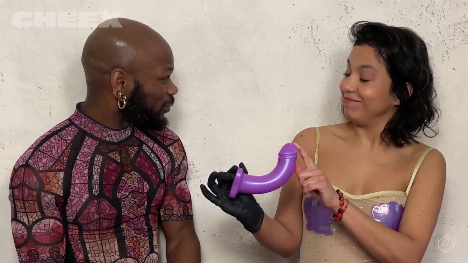 Brunette Lina Bembe Having Interracial Pegging Tutorial