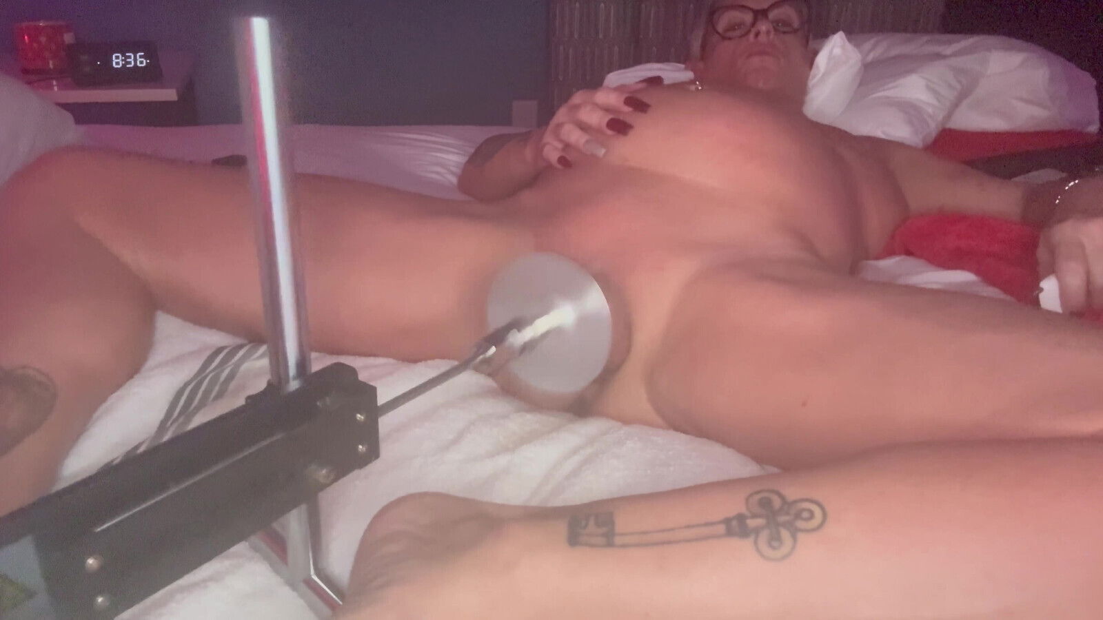 Knocked dump whore machine fucked