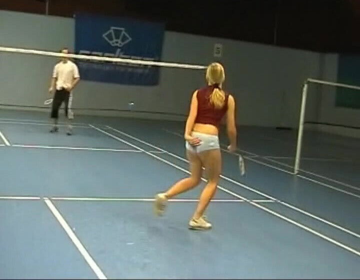 German blonde doll sprayed with jizz after lake shore