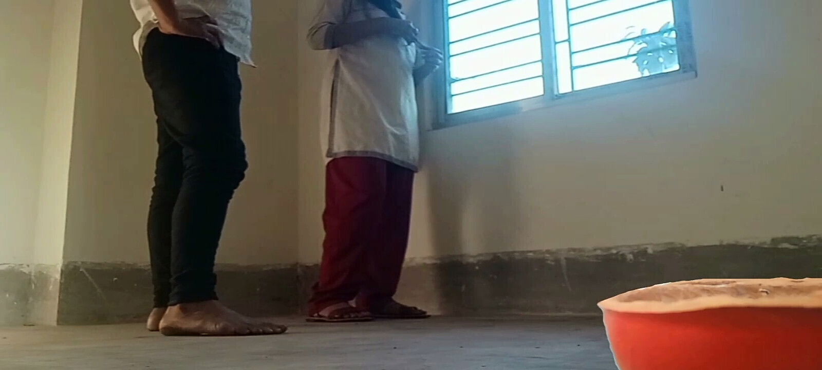 Real student make doggy style duck college campus