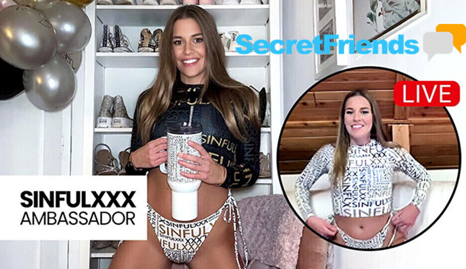 SinfulXXX Sensual Ambassador Eveline Dellai for SecretFriends