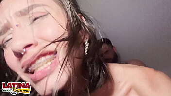 Sofia Gomez Skinny Latina Goth Slut Casting Colombia Takes Dick