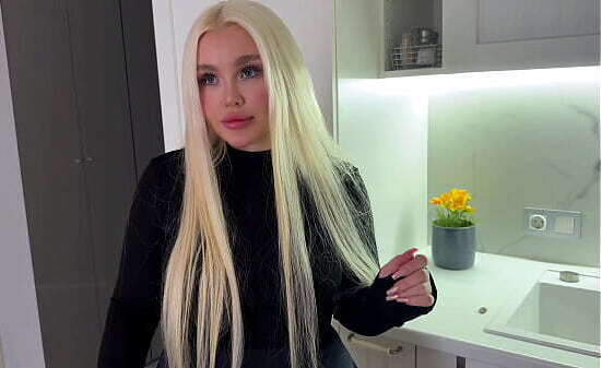 young landlady stockings hasn'_t long time. have fuck give money.